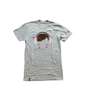 NEW Men's S Overwatch Diva Head Logo T-shirt Blizzard Entertainment Light Blue